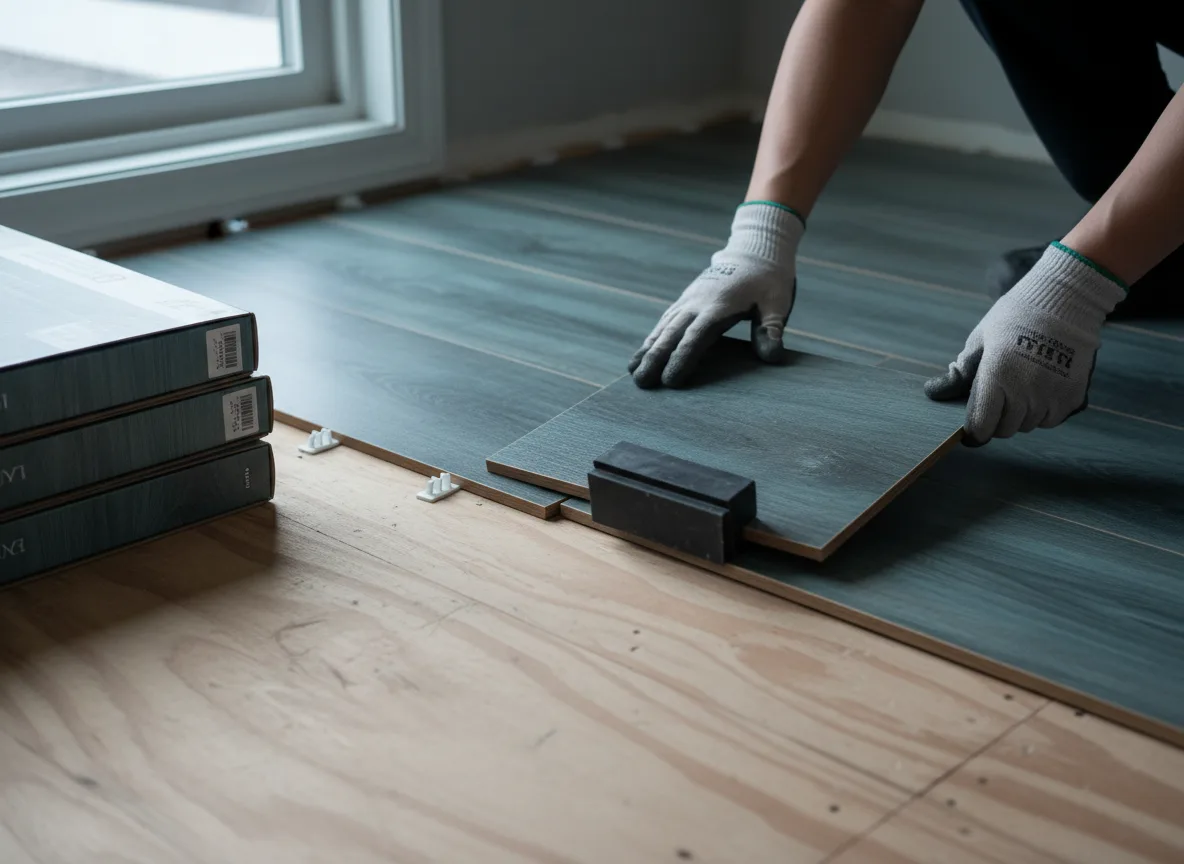 Luxury Vinyl Plank Installation company in Kincaid, IL